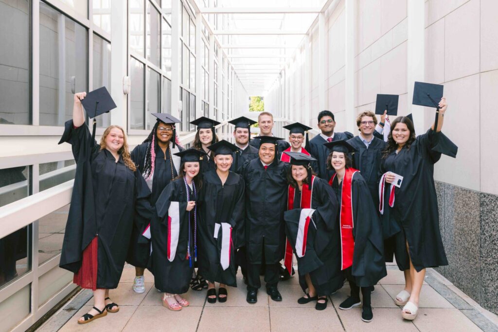 Ohio State undergraduate Commencement students