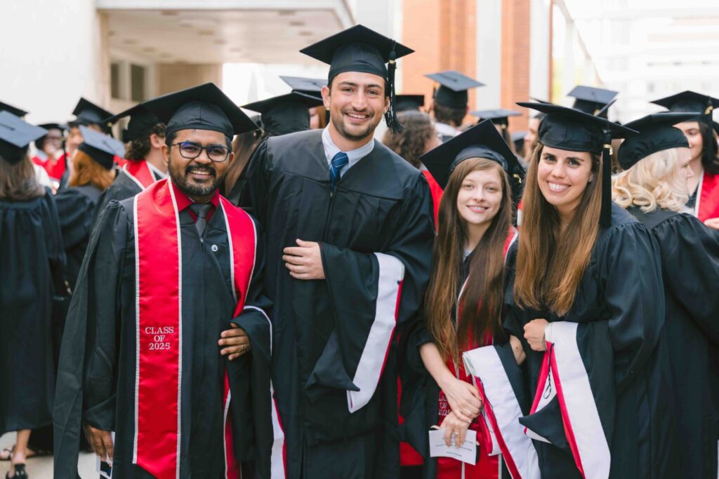 Ohio State undergraduate Commencement students