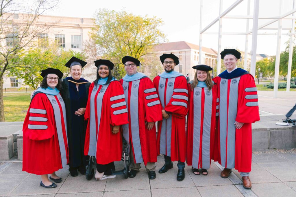 Ohio State undergraduate Commencement students